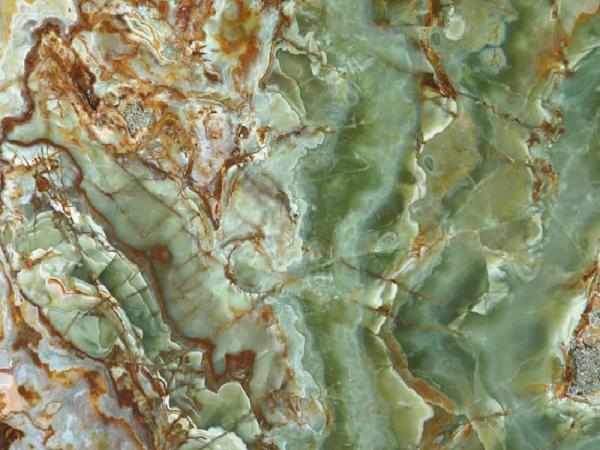 Image of colored marble