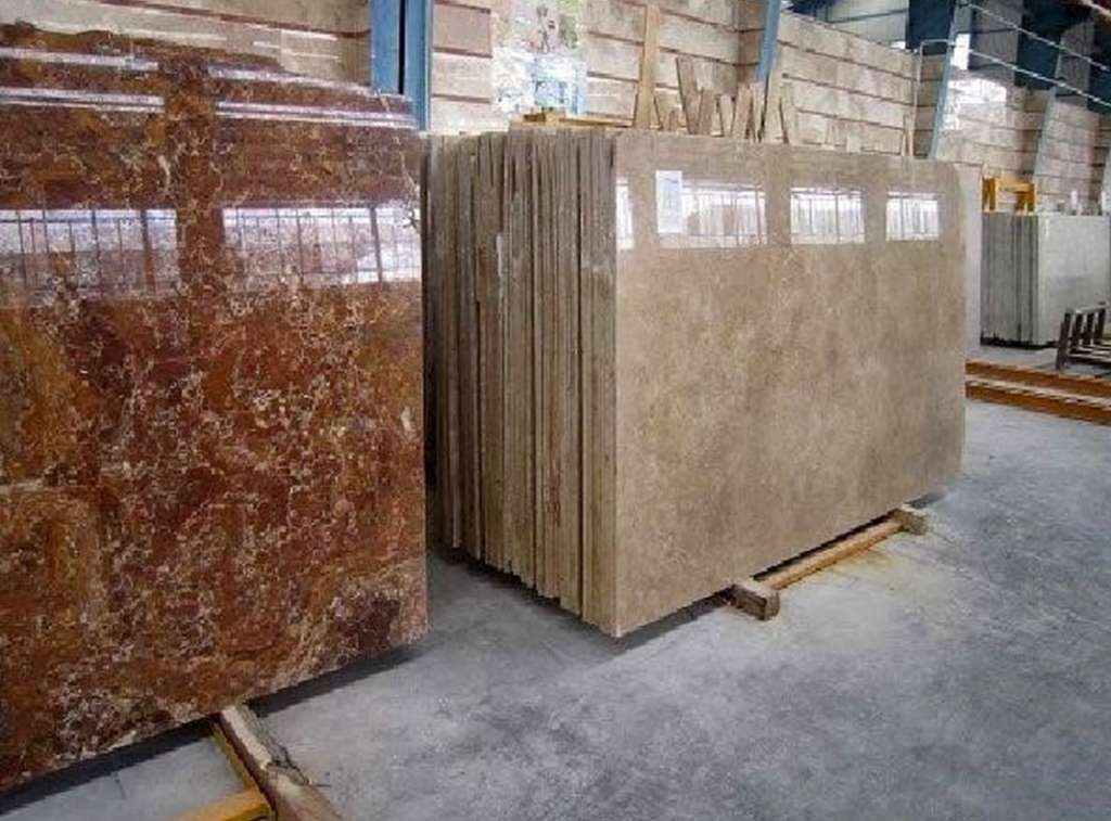 Travertine photo of Haji Abad, Slab